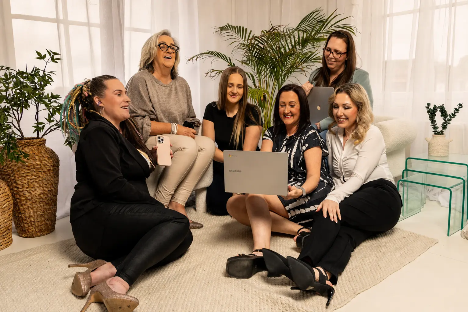 Members of The Digital Wealth Collective learning together