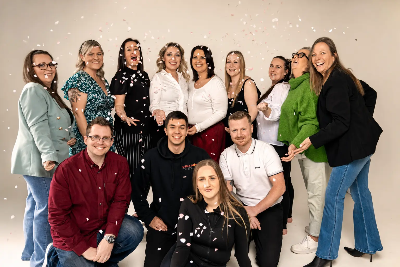 The Digital Wealth Collective community celebrating together