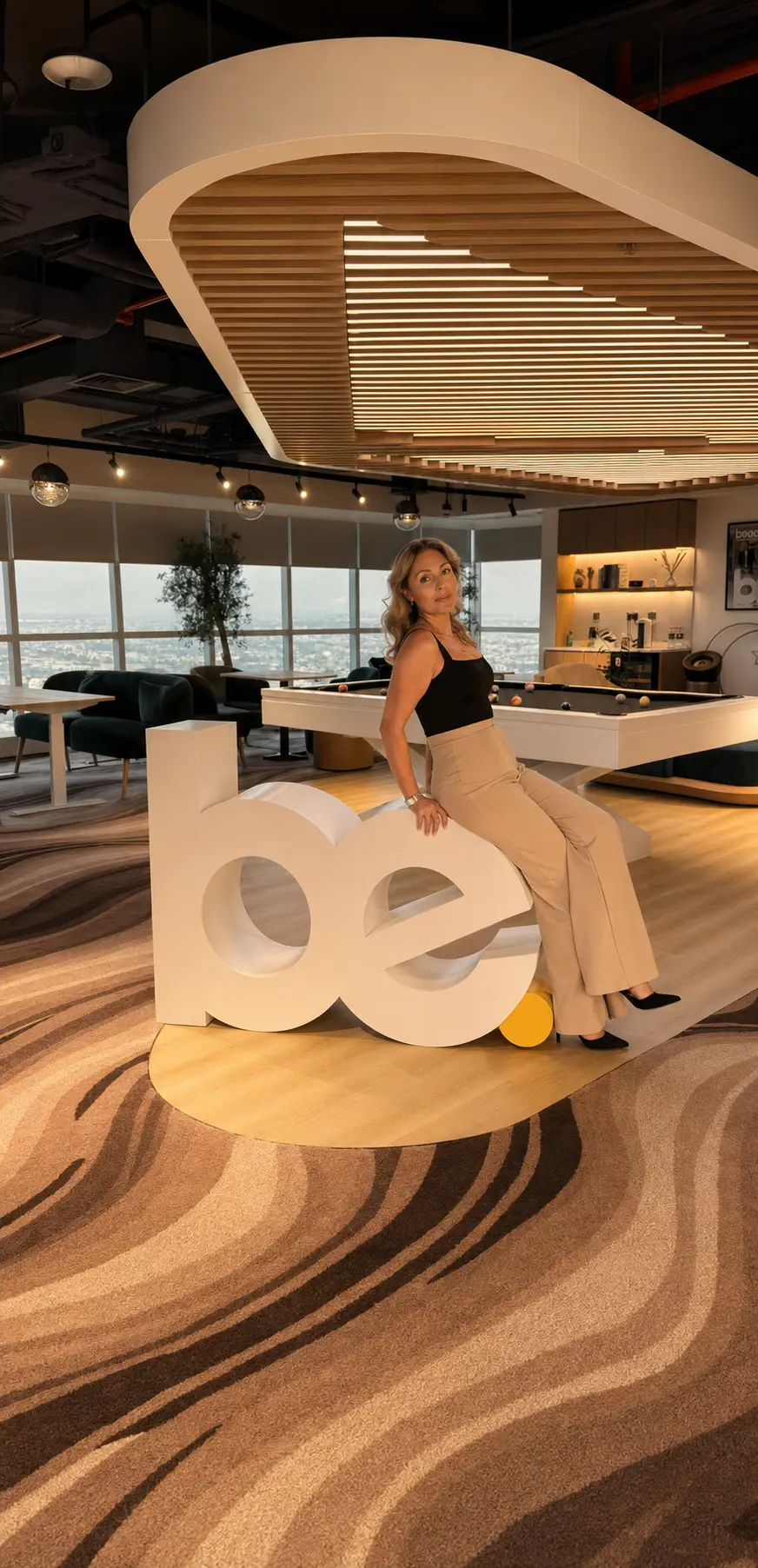 Becky Smith attending a learning and technology event